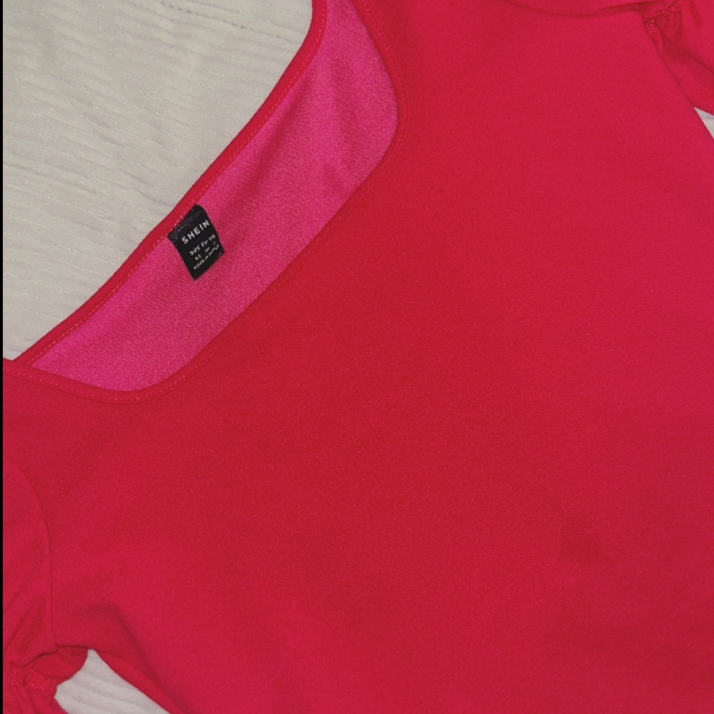 Shein Red Top